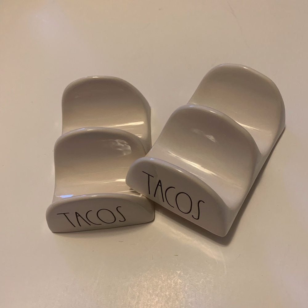 Rae Dunn taco holders (two)